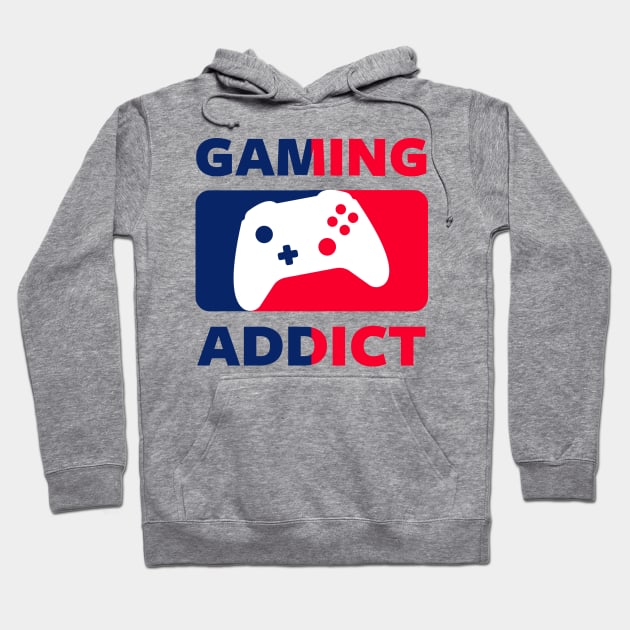 GAMER - GAMING ADDICT Hoodie by Tshirt Samurai